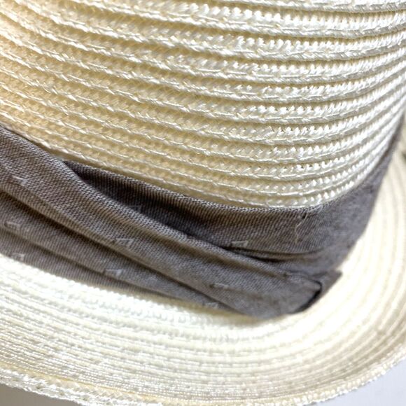 Broner Wear It! Straw Fedora Beige One Size 88-769 Dadcore Grandpa Core NWT - Picture 5 of 9